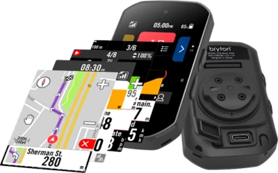 GPS Bryton Rider S 500 T + Capteurs Vitesse Cadence Fréquence Cardiaque – Image 5
