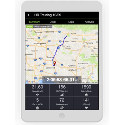 Compteur GPS De Vélo 420 H Bryton Capteur Cardiaque Inclus – Image 4