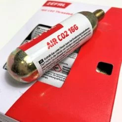 6 Cartouches CO2 Zefal 16 Grammes Filetées