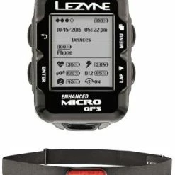 Compteur Lezyne Micro GPS + Ceinture Cardiaque