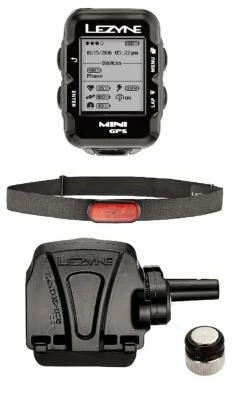 Compteur Lezyne Mini GPS + Ceinture + Cadence