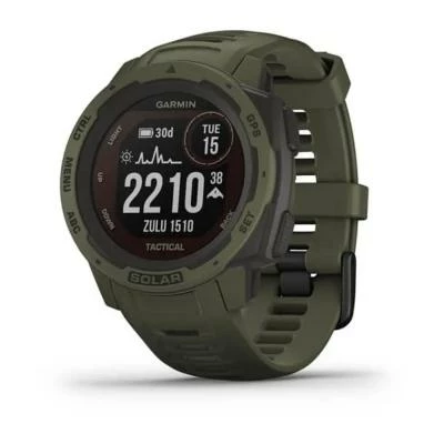 Montre GPS Garmin Instinct Solar Tactical Edition Kaki – Image 2