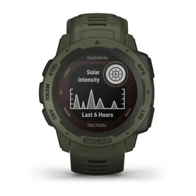 Montre GPS Garmin Instinct Solar Tactical Edition Kaki