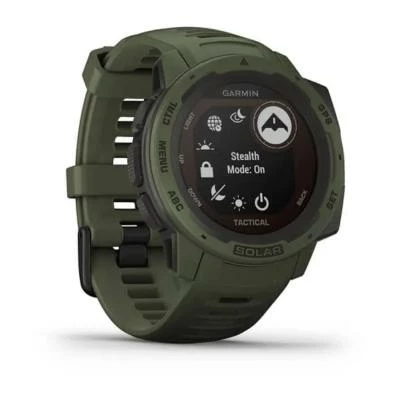 Montre GPS Garmin Instinct Solar Tactical Edition Kaki – Image 3