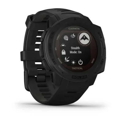 Montre GPS Garmin Instinct Solar Tactical Edition Noire – Image 2