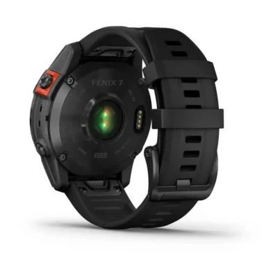 Montre GPS GARMIN FENIX 7 SOLAR Gray Bracelet Noir – Image 5